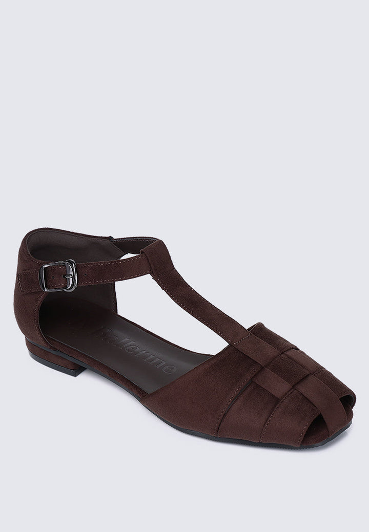 Mozzy Comfy Sandals In Espresso