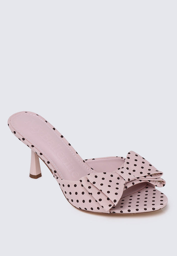 Polina Comfy Heels In Pink