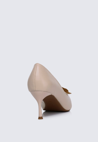 Camellia Comfy Pumps In Nude