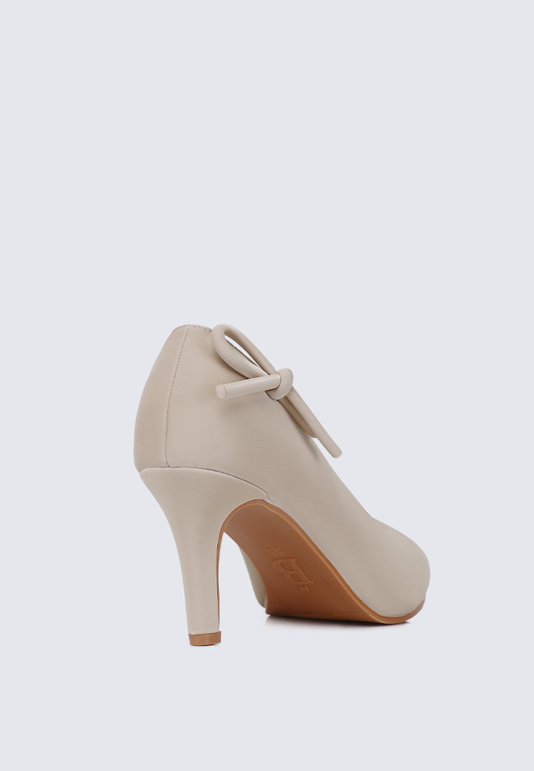 Misha Comfy Heels In Nude