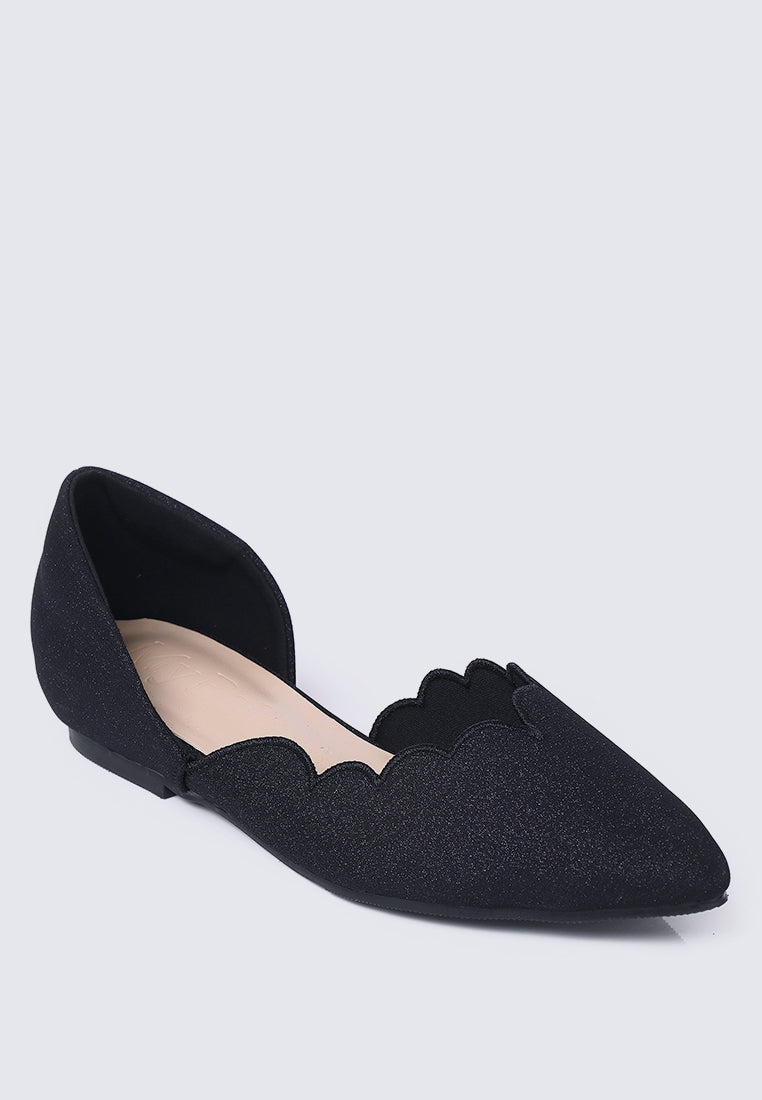 Wanisha Comfy Ballerina In Black