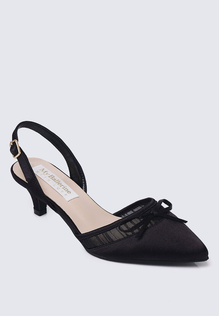Ivelle Comfy Heels In Black