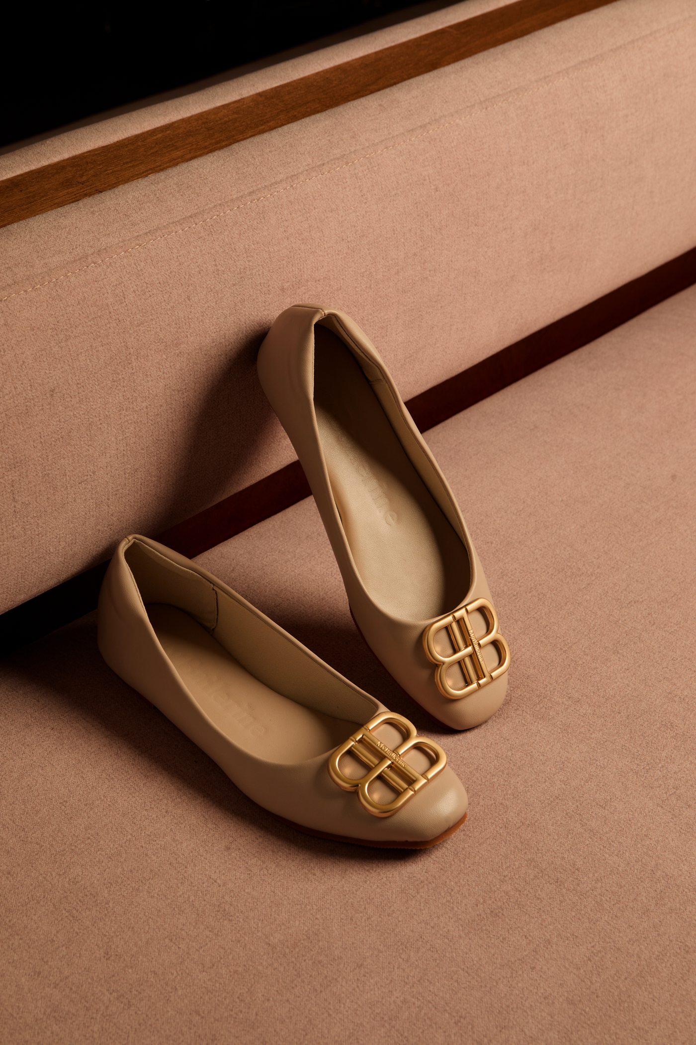Brenda Comfy Ballerina Taupe