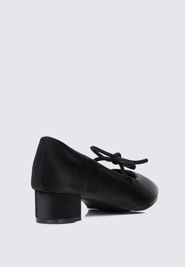 Vivienne Comfy Heels In Black
