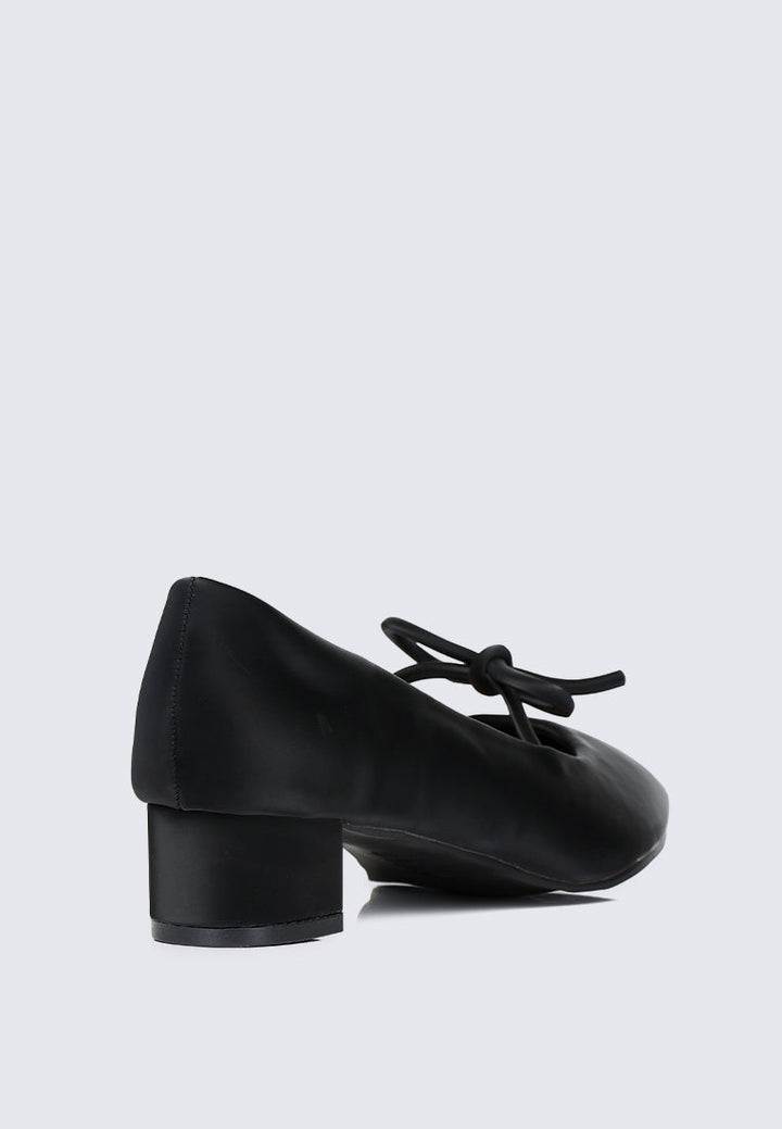 Vivienne Comfy Heels In Black