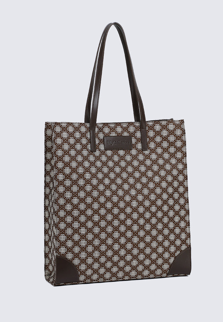 Tiara Tote Bag In Espresso