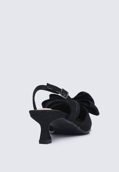 Viola Comfy Heels In Black