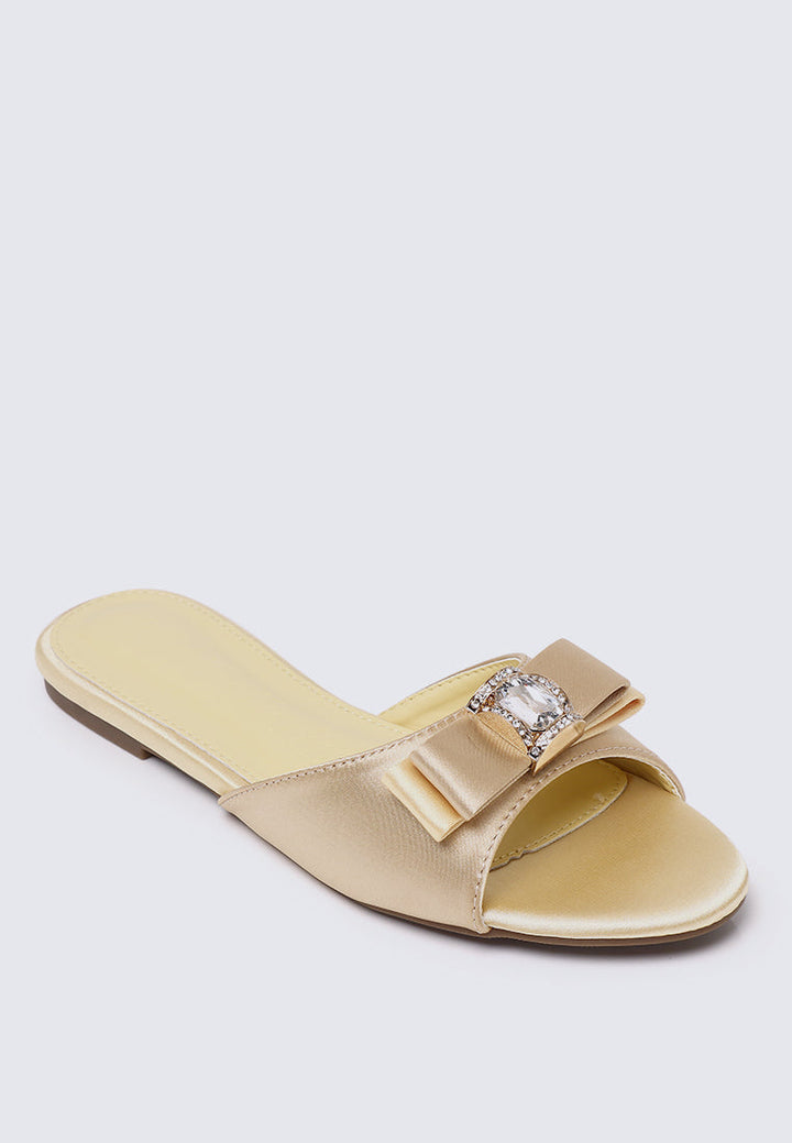 Bowelle Comfy Sandals In Light Yellow