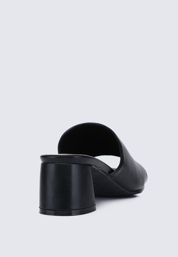 Karissa WideFit Comfy Heels In Black