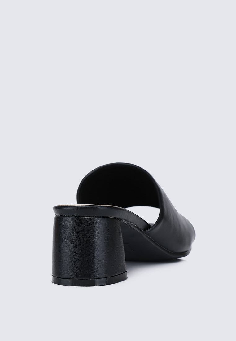 Karissa WideFit Comfy Heels In Black