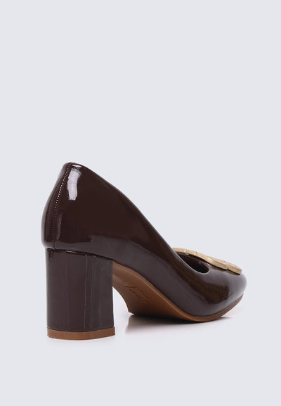 Phyllis Comfy Heels In Espresso