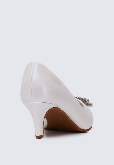 Casey Comfy Pumps In Pearl