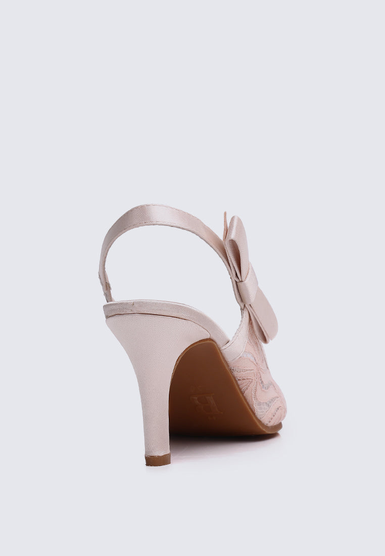Perry Comfy Heels In Blush