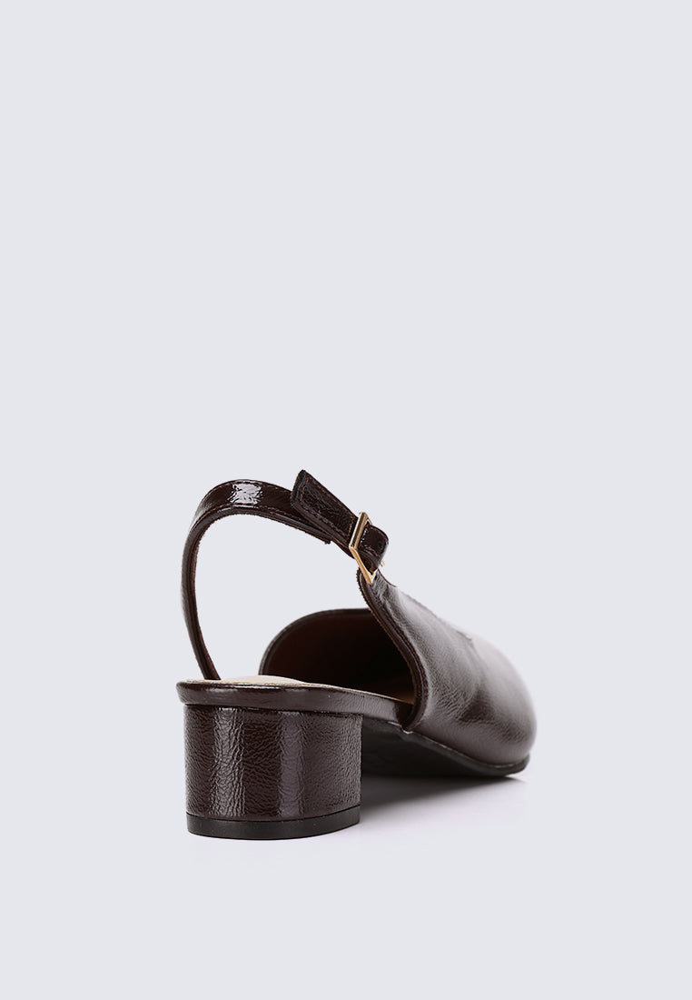 Linnea Ultra WideFit Comfy Heels In Espresso
