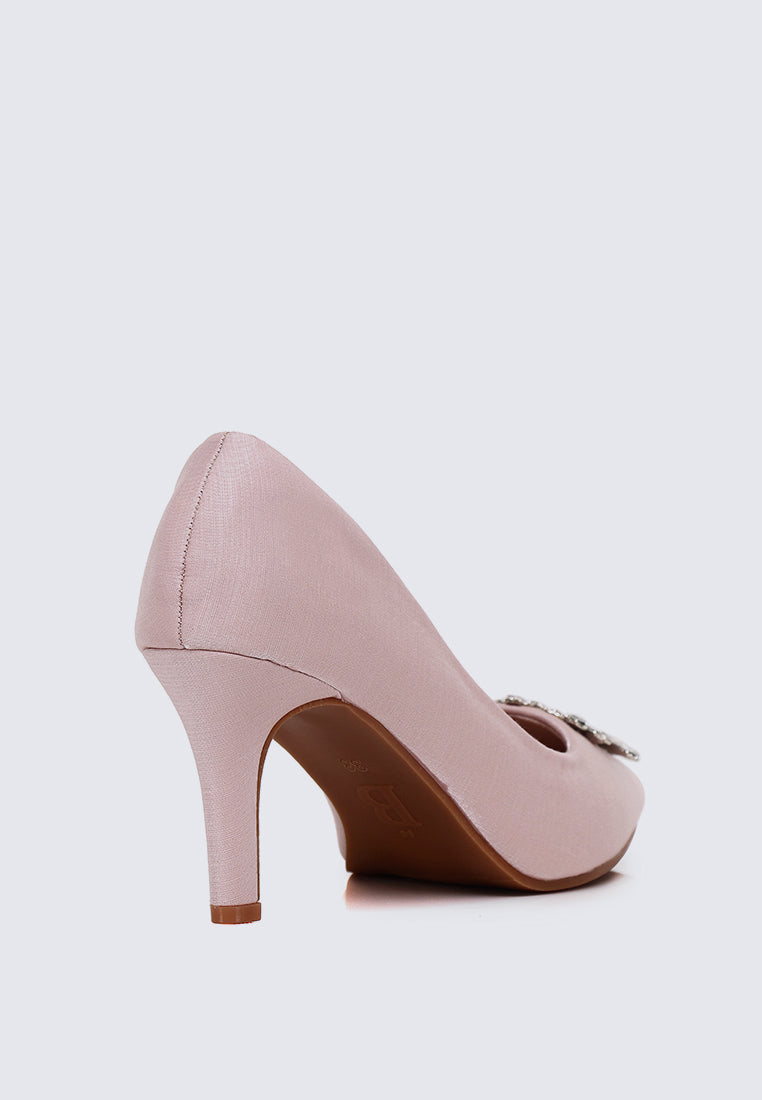 Heartina Comfy Heels In In Pink