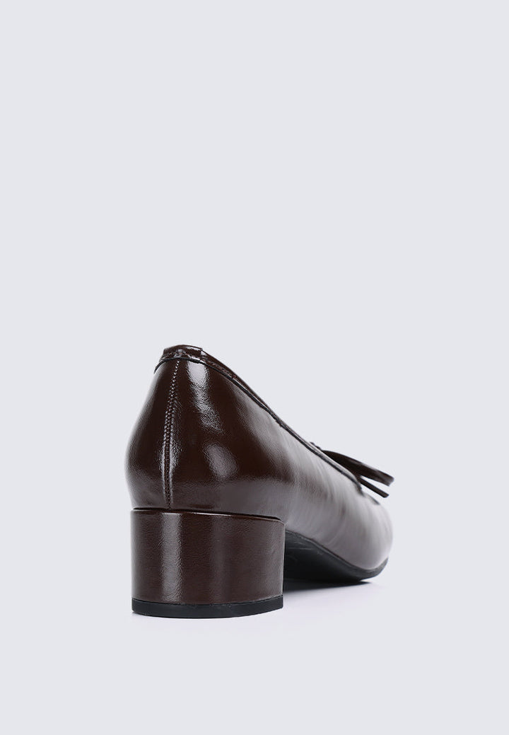 Estelle Comfy Heels In Espresso