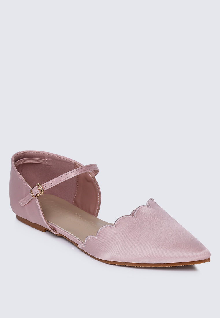 Azzurra Comfy Ballerina In Rose
