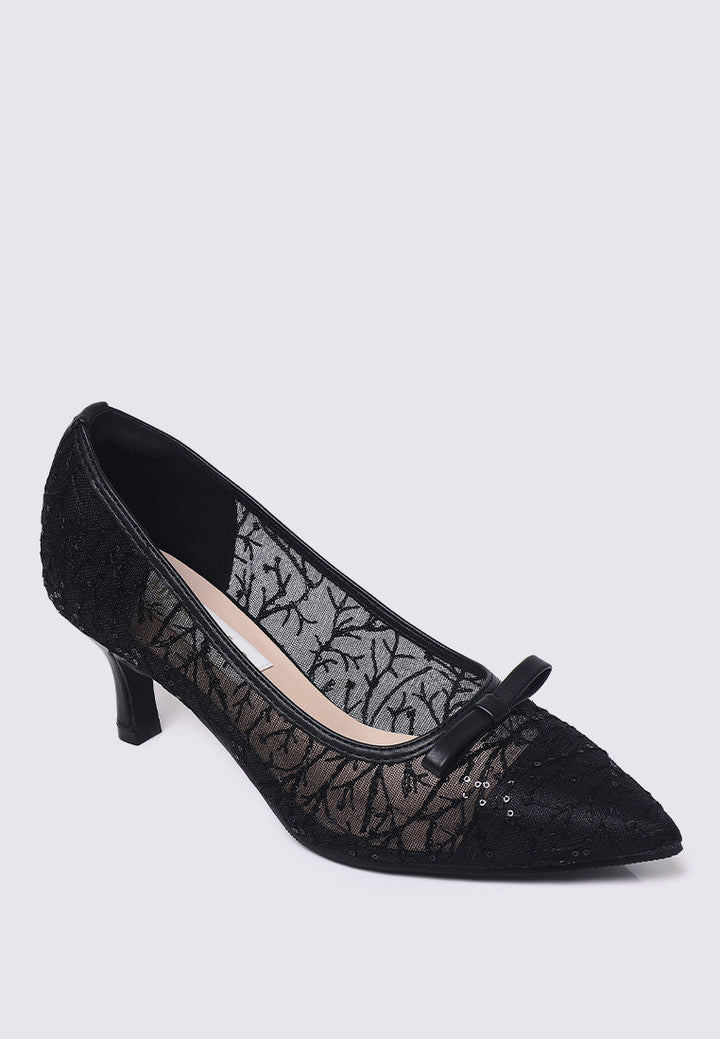 Bellisse Comfy Heels In Black