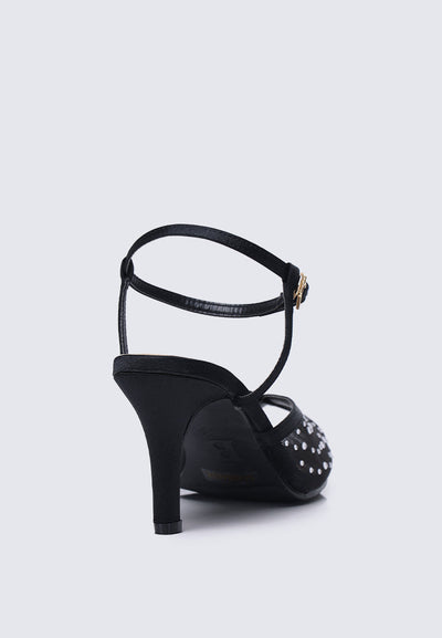 Ravenna Comfy Heels In Black
