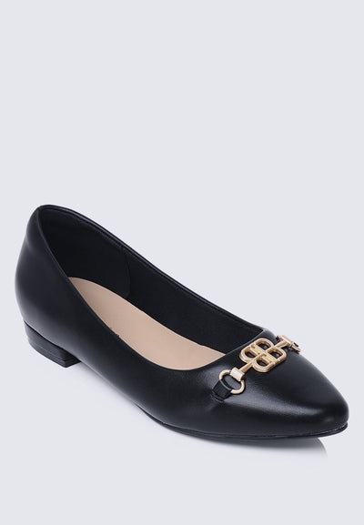 Elisa Comfy Pumps In Black