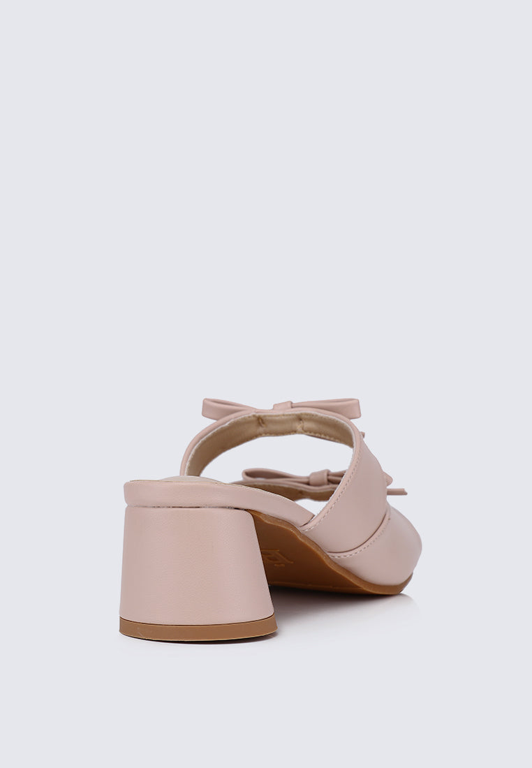 Venus Comfy Heels In Nude