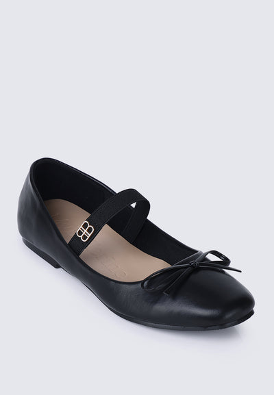 Beyonca Comfy Ballerina In Black