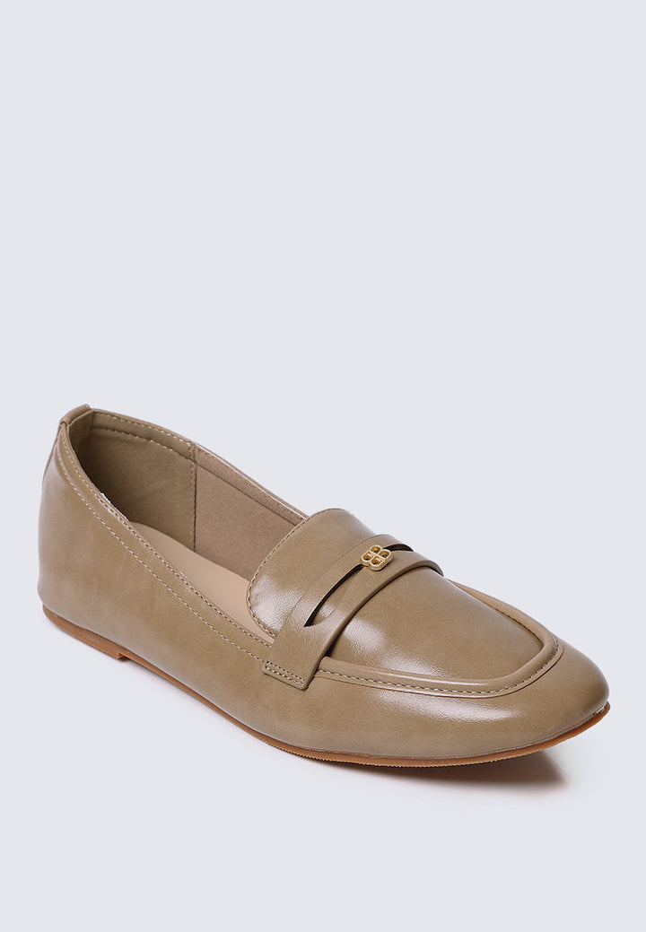Noa Comfy Loafers In Almond