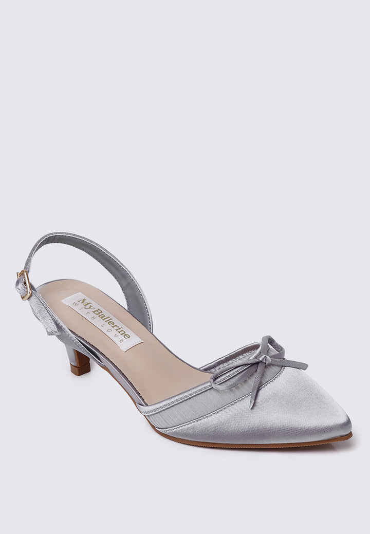 Ivelle Comfy Heels in  Dusty Blue