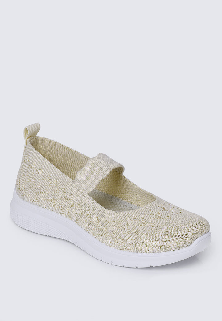 My Steps Comfy Sneakers In Beige