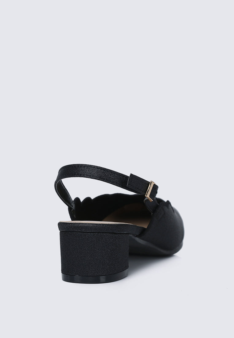 Lizzy Comfy Heels In Black