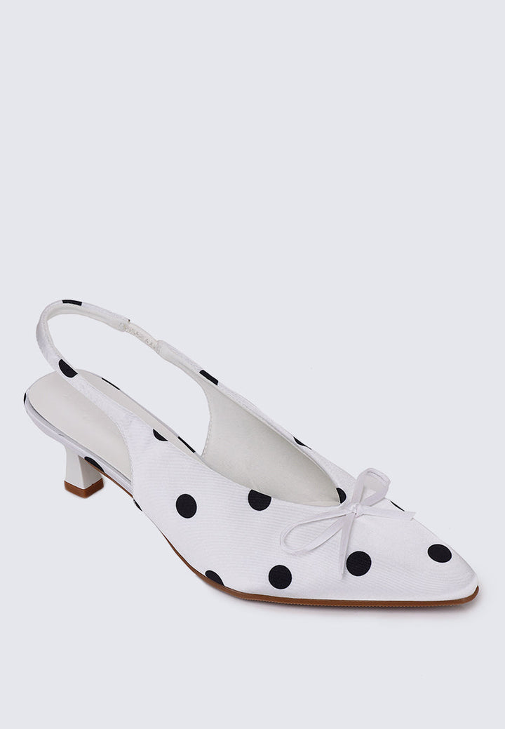 Velora Comfy Heels In White