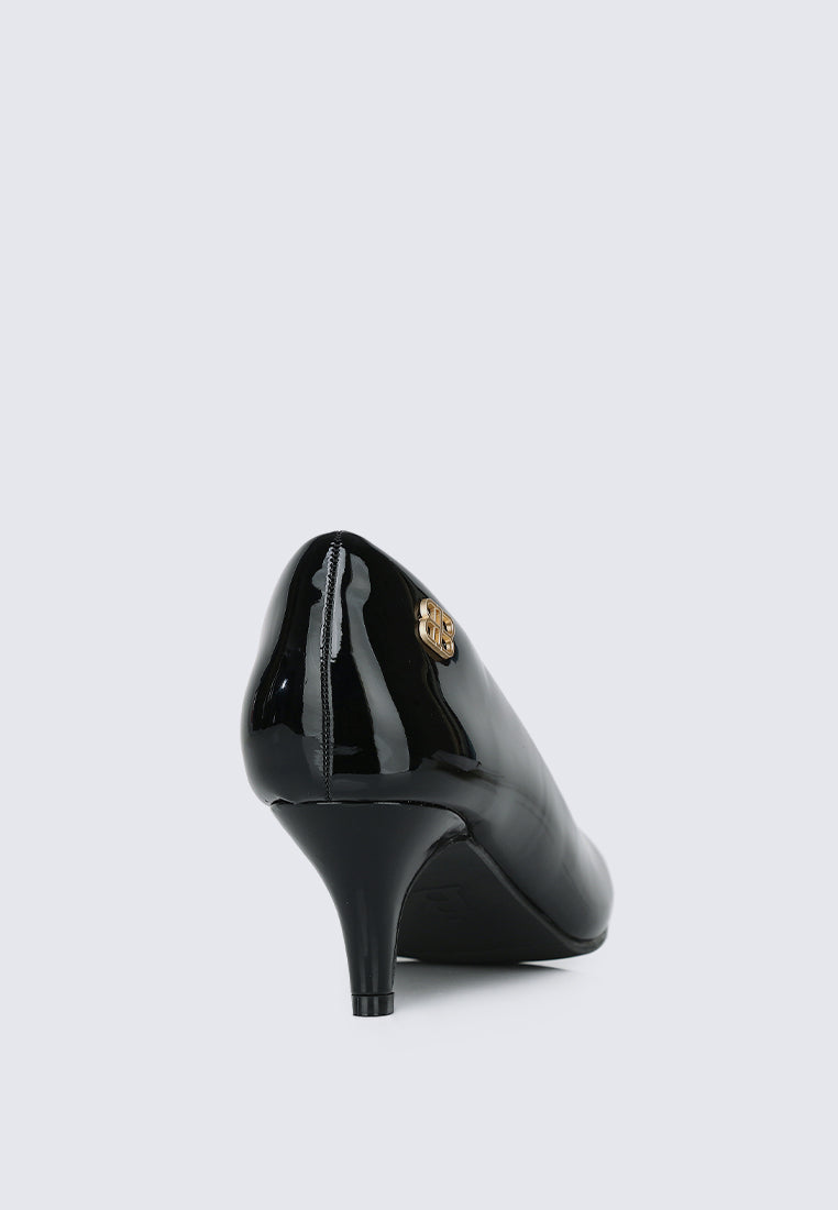 Cindy WideFit Comfy Pumps In Black