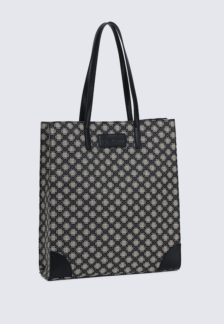 Tiara Tote Bag In Black