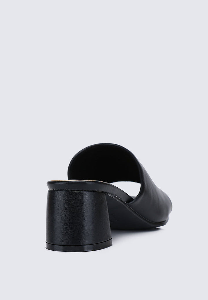 Karissa WideFit Comfy Heels In Black