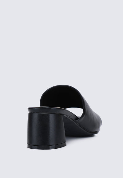 Karissa WideFit Comfy Heels In Black