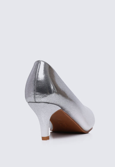 Maureen Comfy Pumps In Silver
