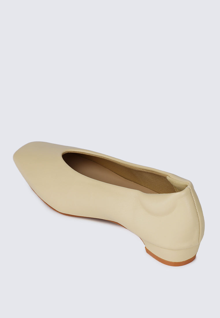 Priscilla Comfy Heels In Butter