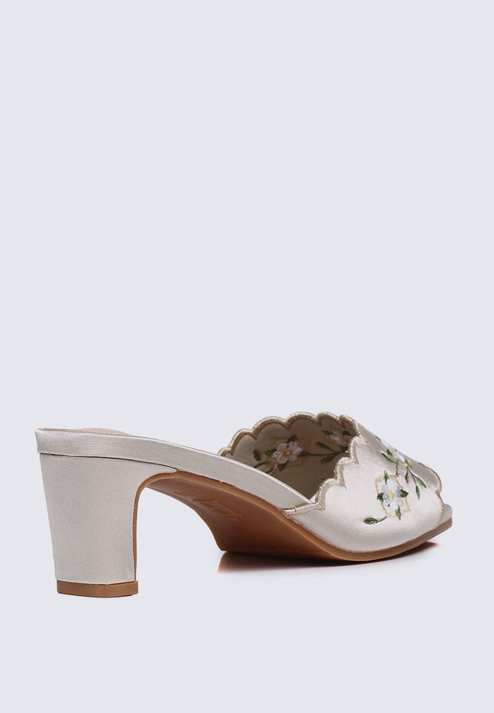 Katarina Comfy Heels In Champagne