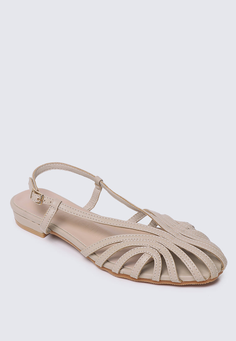Terra Comfy Sandals In Almond