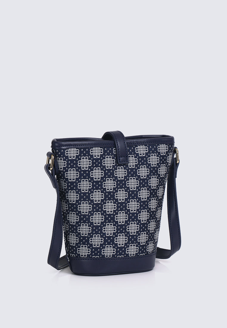 Liyana Crossbody Bag In Navy