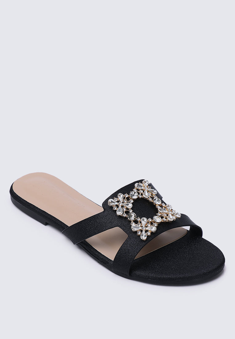 Jenny Comfy Sandals In Black