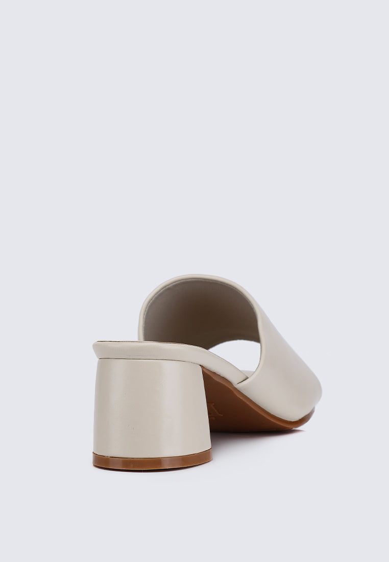 Karissa WideFit Comfy Heels In Beige