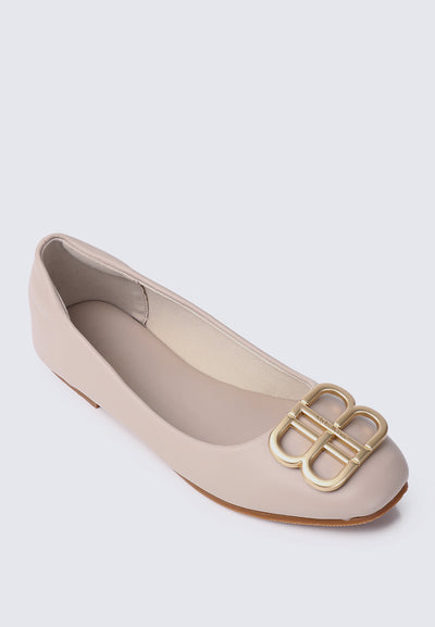Brenda Comfy Ballerina Taupe
