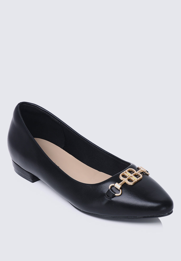 Elisa Comfy Pumps In Black