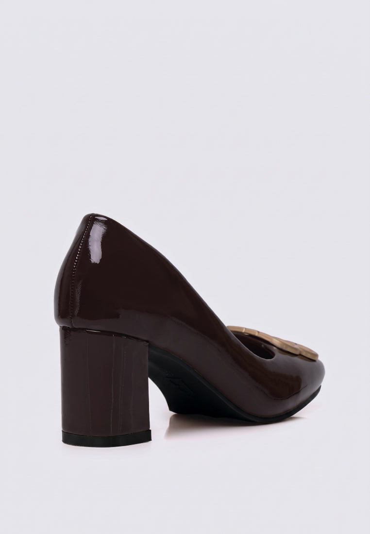 Phyllis Comfy Heels In Espresso