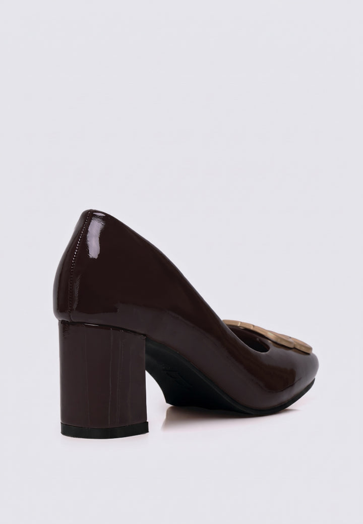 Phyllis Comfy Heels In Espresso