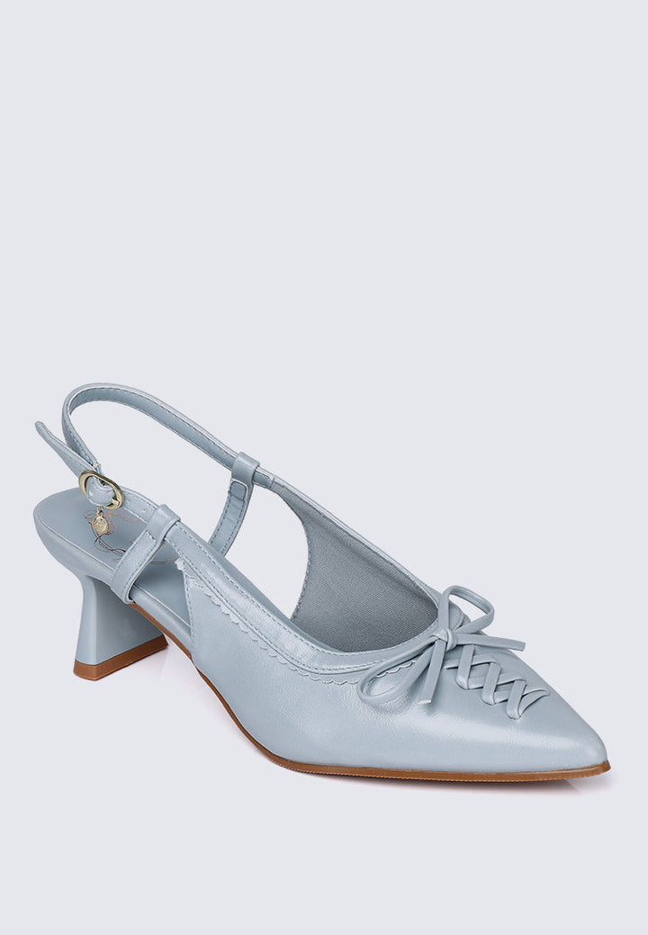Mirabelle Comfy Heels In Light Blue