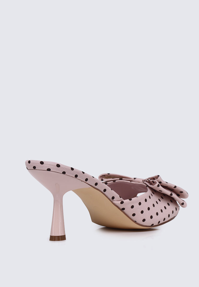 Polina Comfy Heels In Pink