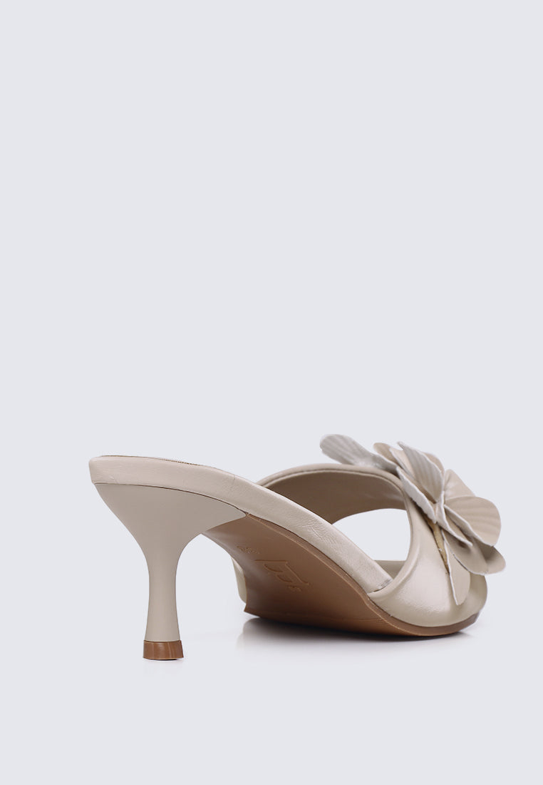 Anneliese Comfy Heels In Nude