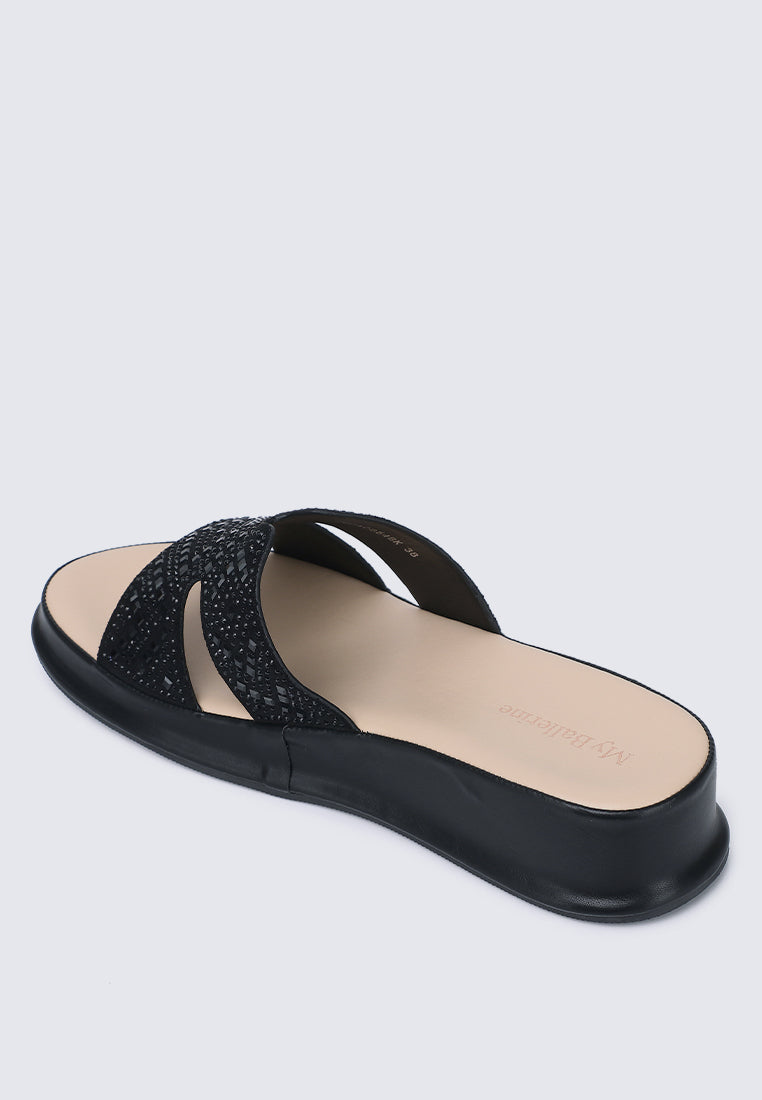 Gentle Feet Comfy Wedges In Black